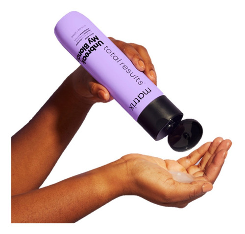 Imagen 4 de 7 de Kit Shampoo + Acondicionador Unbreak My Blonde Matrix