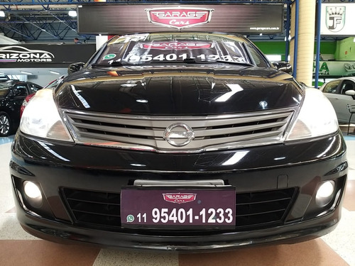 Nissan Tiida Sl.mec+teto+couro Completo
