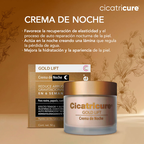 Cicatricure Kit Rutina Noche Antiarrugas +50 3 Unid