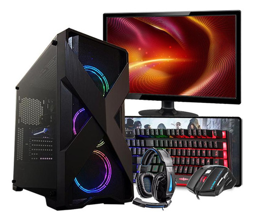 Pc Gamer Completo Intel I5 4ºger. Gtx 1050ti 8gb Hd 1tb Wifi