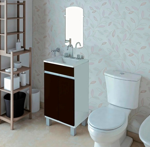Imagen 4 de 10 de Juego Baño Vanitory Sanitarios Capea Griferia Mono Envio