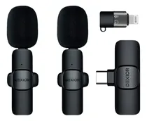Comprar Micrófono Corbatero Inalámbrico Dexior K9 X2 Usb C Para Celular iPhone \u002F Android \u002F Tablet \u002F Notebook Profesional
