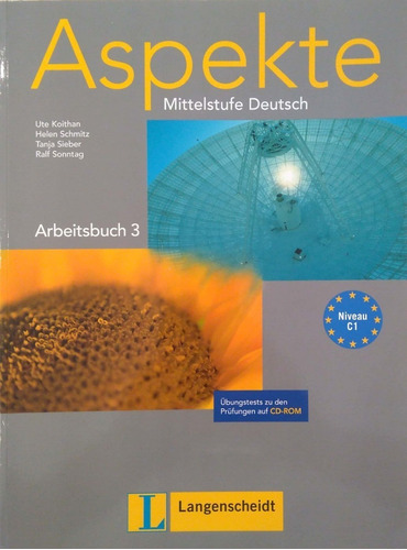 Aspekte C1 Arbeitsbuch 3. Mittelstufe Deutsch. Mit Cd.