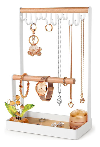 Organizador De Joyas, Soporte Para Collares, 3 Niveles, Con 