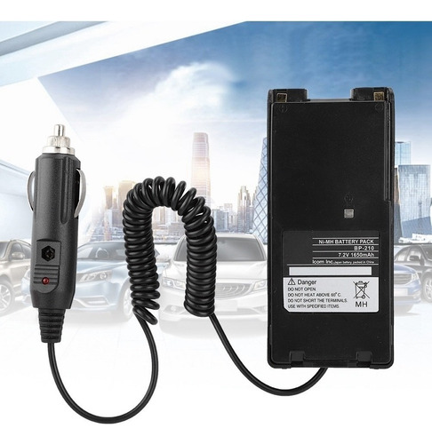 Eliminador De Batería De Dos Vías Para Icom Ic-v8 V82 A6 A24