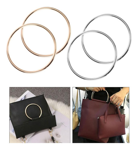 4 Uds Asas De Metal Para Bolso Diy Para Bolso De Playa,