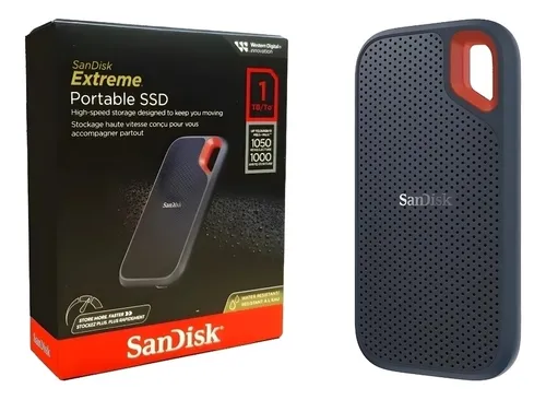 SanDisk Unidade de estado sólido portátil Extreme 1TB