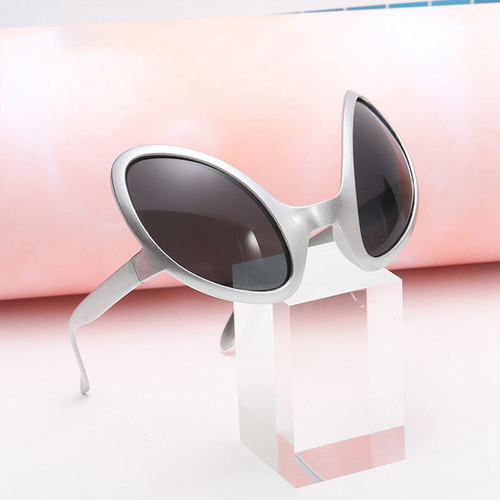 Gafas De Moda Para Sol, Mxlax-003, 3 Pzas, Marco Gris, Polar Lente Negro