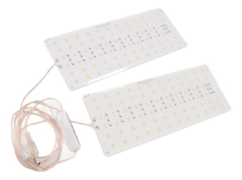 Panel De Cultivo Led Con 5 Brillos Regulables En La Parte In