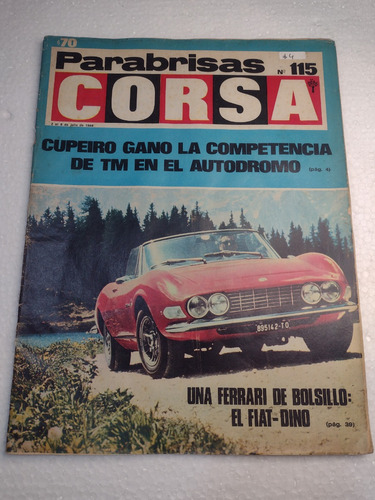 Revista Corsa Nº115 Julio  1968 #2