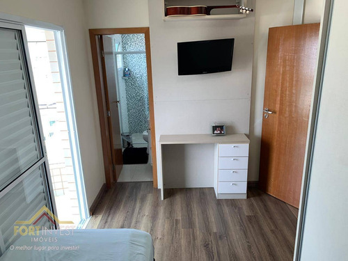 Imagem 11 de 30 de Apartamento Duplex Com 3 Dormitórios À Venda, 350 M² Por R$ 1.890.000,00 - Canto Do Forte - Praia Grande/sp - Ad0007