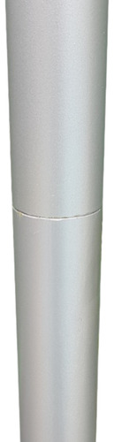 Poste De Jardim 2,20m Com Luminária Cob Branco Quente