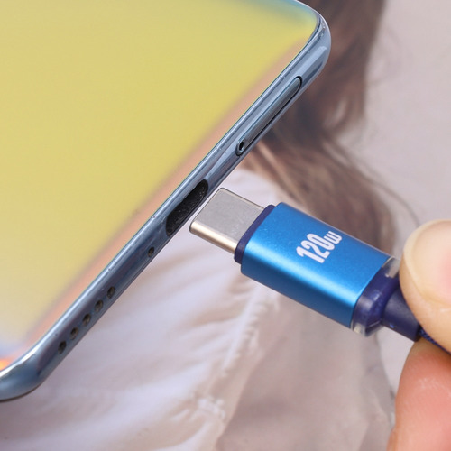 Cabo Tipo C A C De 120 W Para Carregamento Rápido Huawei Do