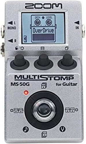 Zoom Ms-50g - Pedal Multistomp Para Guitarra (incluye Adapta