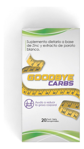 Goodbye Carbs- Suplemento Dietario 