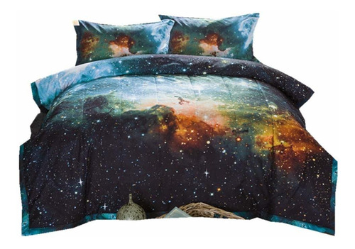 Ntbed Galaxy Comforter Set Full For Boys Teens Girls Kids 3d