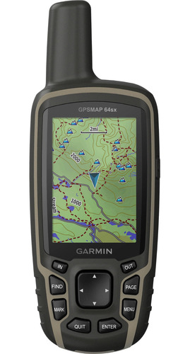 Gps Portátil Garmin Gpsmap 64sx Mapa Topoactive América Sul