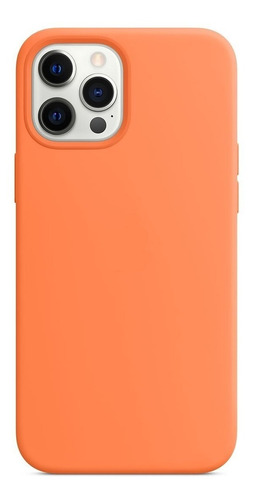 Capa  Silicone Compativel iPhone 12 Pro Max Magsafe