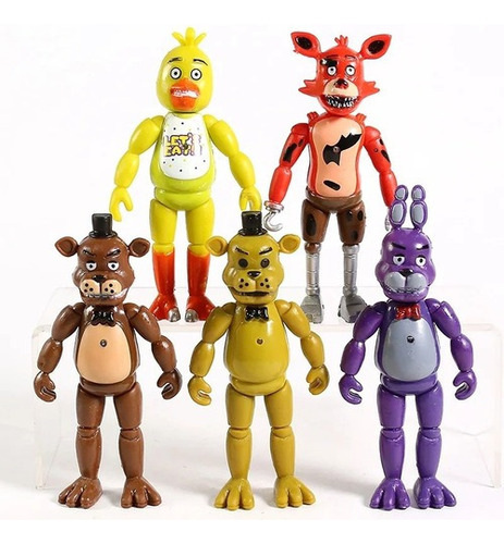 Muñecas Five Night Freddy Five Nights At Freddy Con Led 5 Pi