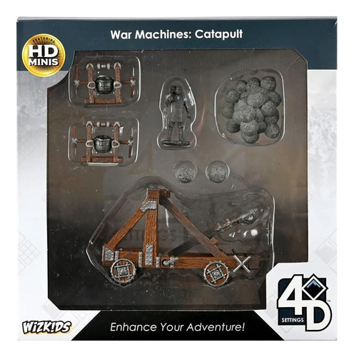 Configuración De Wizkids 4d: Máquinas De Guerra: Catapulta |