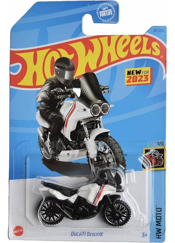 Hotwheels Moto Ducati Desertx + Obsequio 