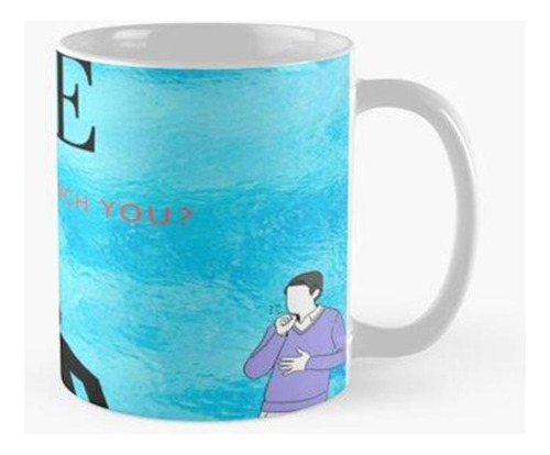 Taza Un Romance Cinematográfico En El Mar Azul. Calidad Prem