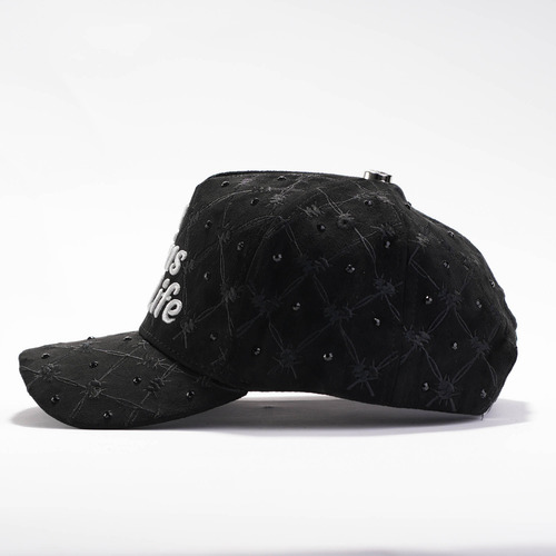 Gorra Dreamer Fear Ruins Life Negra Original Negro Único