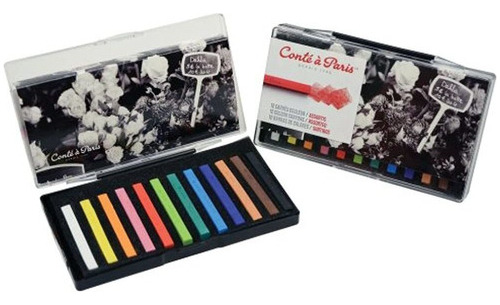 Conte A Paris Set De Crayones De Colores Con 12 Varios Col