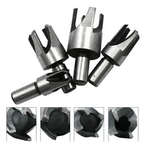 Comprar Brocas Para Cavilhas + 4 Cortadores Tapa Furos Kit 4