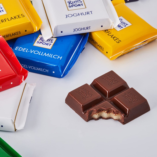 Lata De Chocolate Mini Ritter Leche / Amargo 15 Pz