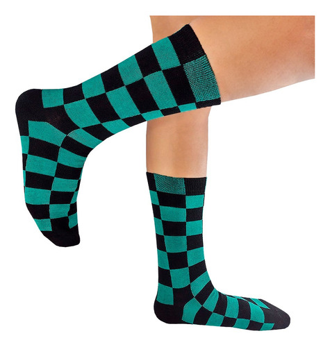 Calcetines Anime Demon Slayer Colores Moda Diseño Tanjiro