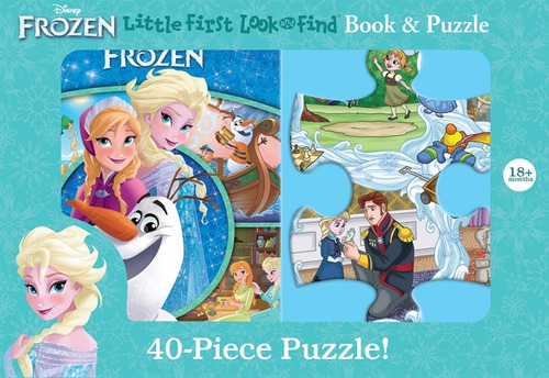 Libro Disney Frozen: Little First Look And Find Book & Pu...