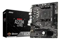 Comprar Placa Mae Msi A520m-a Pro Ddr4 Socket Amd M-atx Chipset Amd