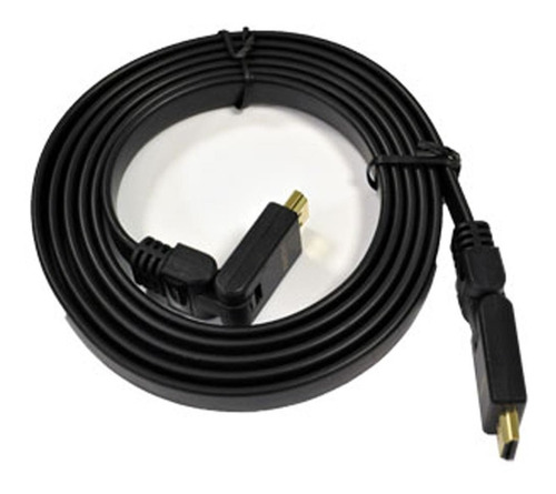 Cable De Vídeo Royaltech Hdmi Rhdmcf300 Plano, Giro De 180â°