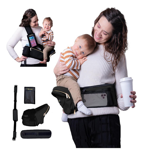 Portabebés Ergonómico Con Asiento De Cadera Con Certificació