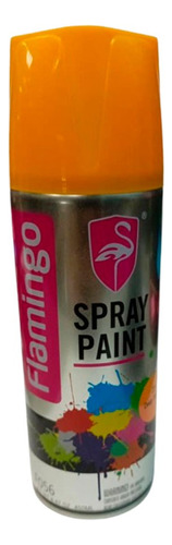 Pintura Spray Flamingo Amarillo Caterpillar F056