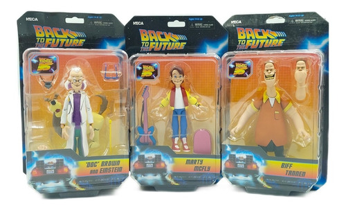 Toony Classics, Back To The Future, Marty, Doc & Biff - Pack
