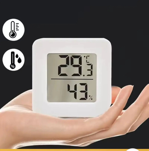Termohigrómetro 2 En 1 Indica La Temperatura Y Humedad*