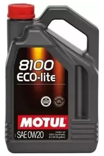 Óleo Motul 8100 Eco-lite 0w20 100% Sintético 4 Litros