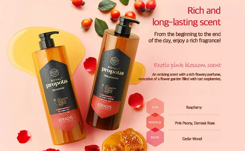 Kit Shampoo Kerasys Royal Red Propolis 1lt + Condicionador