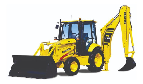 Calcomanías Para Komatsu Wb140 O Similar Mismo Precio