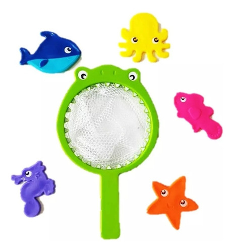 Kidz Time Juego De Pesca Juguete Para Bañera Bebe Colores