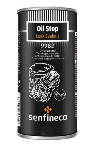 Elimina Perdidas De Aceites Motor Oil Leak Stop Senfineco