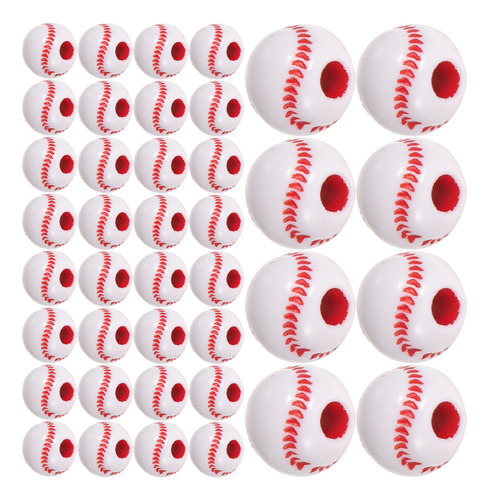 Abalorios De Béisbol Para Hacer Joyas, 50 Unidades