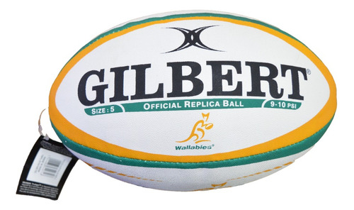 Pelota Rugby Gilbert Nro 5 Oficial Wallabies Original