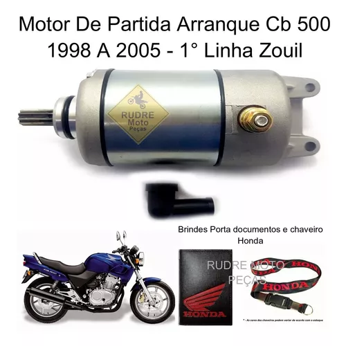 Vendido: Honda CB 500 1998