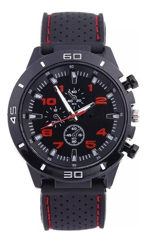 De 12 Relojes Hombre Gt Sport Militar 5 Modelos Correa Negro Bisel Negro Fondo