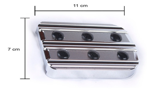 Brake Peg Pedal De Freno Lines Crom Gde Para Harley Davidson