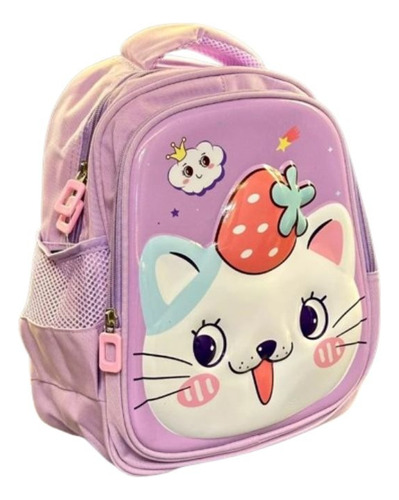 Mochila Pre-escolar Infantil Kitty 3d