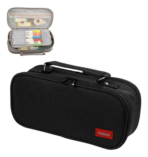 S Estuche Para Lapices Doble Capa Gran Capacidad